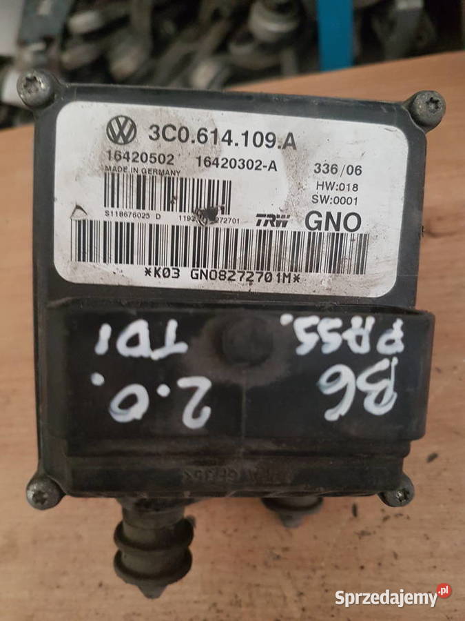 VW PASSAT B6 POMPA ABS POMPA HAMULCOWA wielkopolskie Turek