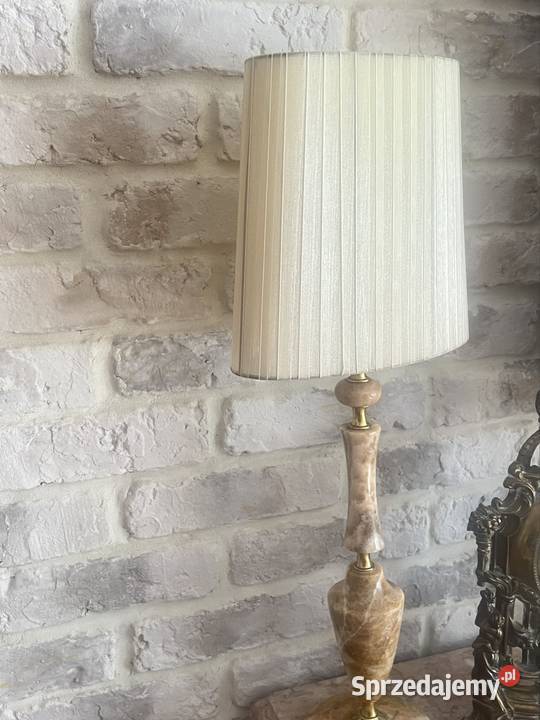 Wysoka lampa z Onyxu lubuskie sprzedam