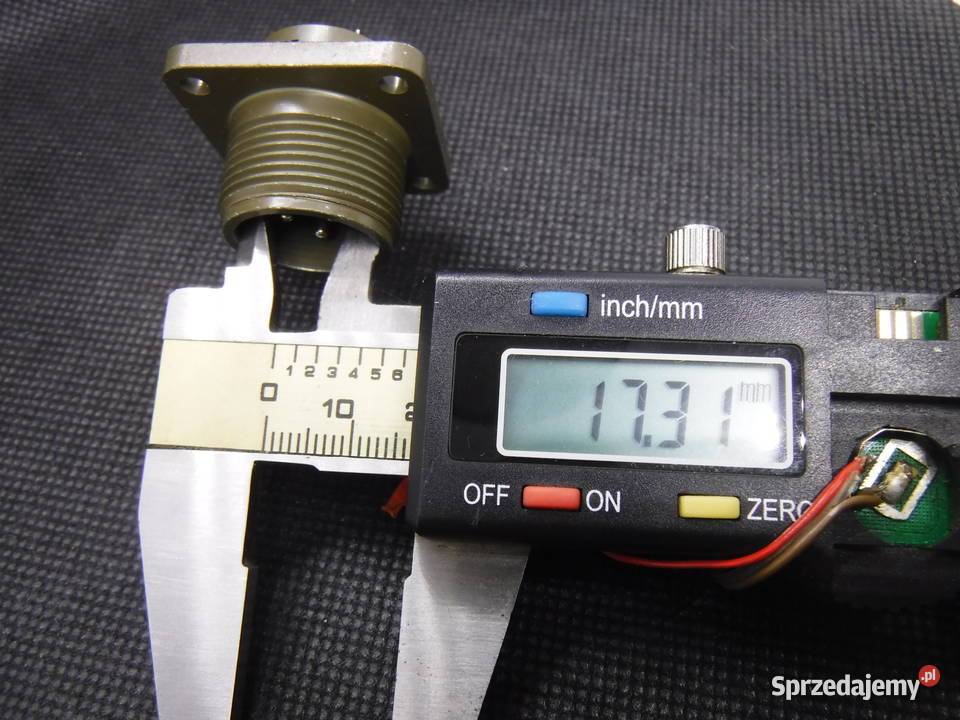 CA3102R14S7P złącze 3 pin gniazdo wtyk ITT Otwock