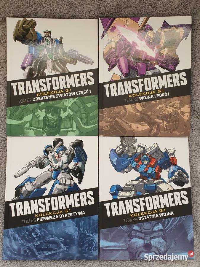Transformers 11 tomów komiksy wydawnictwo Polskie Gdynia