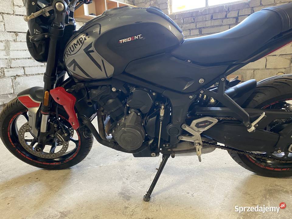Triumph Trident 660 2022 uszkodzony turystyczny Kielce