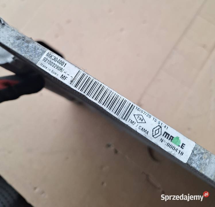 Chłodnica klimatyzacji Renault Megane IV IV osobowe