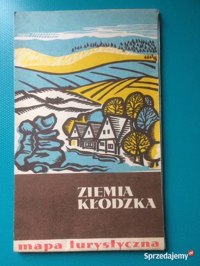 3355 Ziemia Kłodzka Mapa Turystyczna Antyki, Sztuka, Kolekcje