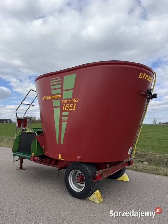 Wóz paszowy paszowóz Strautmann VertiMix 1651 Janów