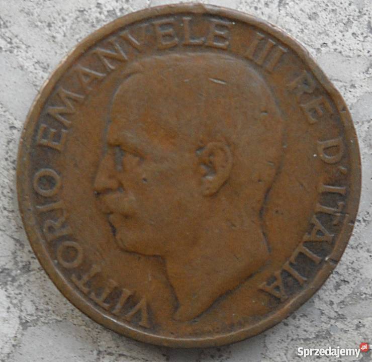 WŁOCHY10 CENTESIMI1921 rCOPPER mazowieckie Legionowo sprzedam