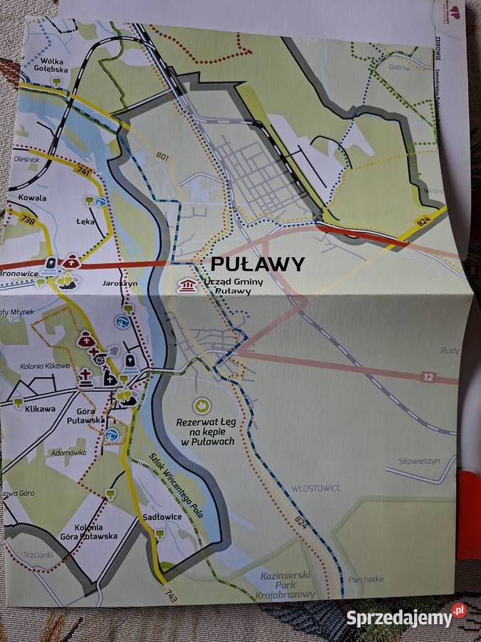 Gmina Puławy przewodnik turystyczny z mapka małopolskie