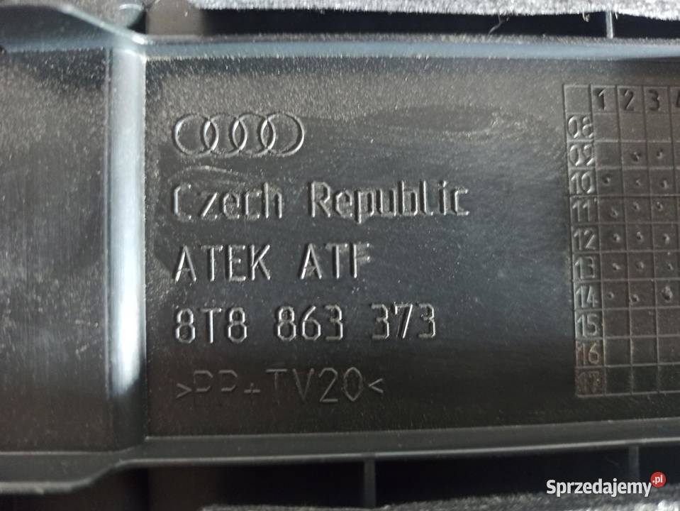 PODPORA OSŁONA BAGAŻNIKA 8T8863373 AUDI A5