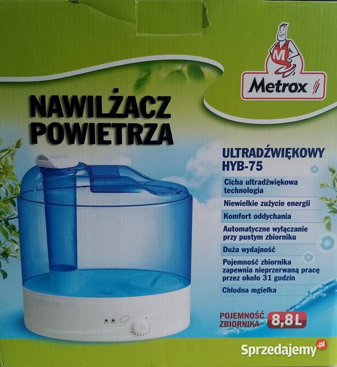 Nawilżacz powietrza HYB75 Metrox Czarna