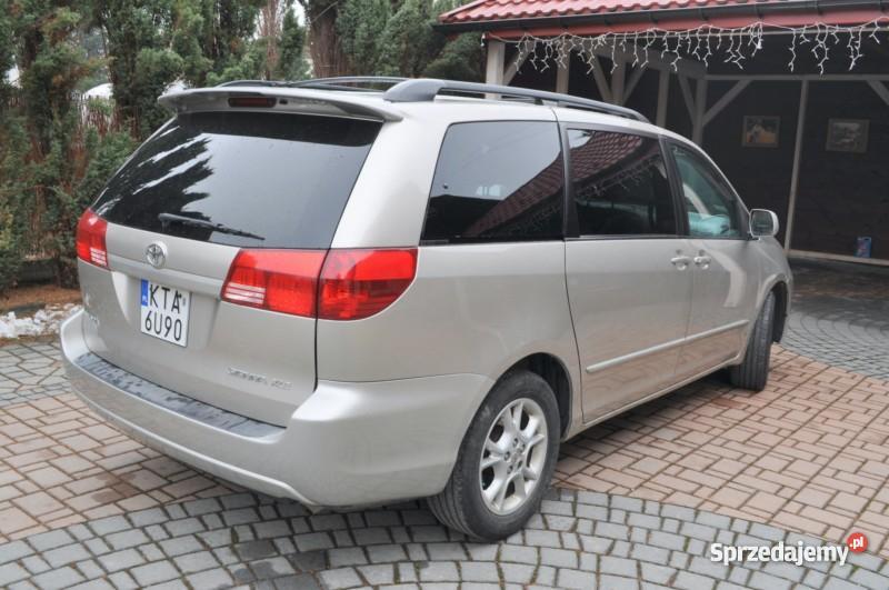 Toyota Sienna XLE 2005r skórzana tapicerka Tarnów