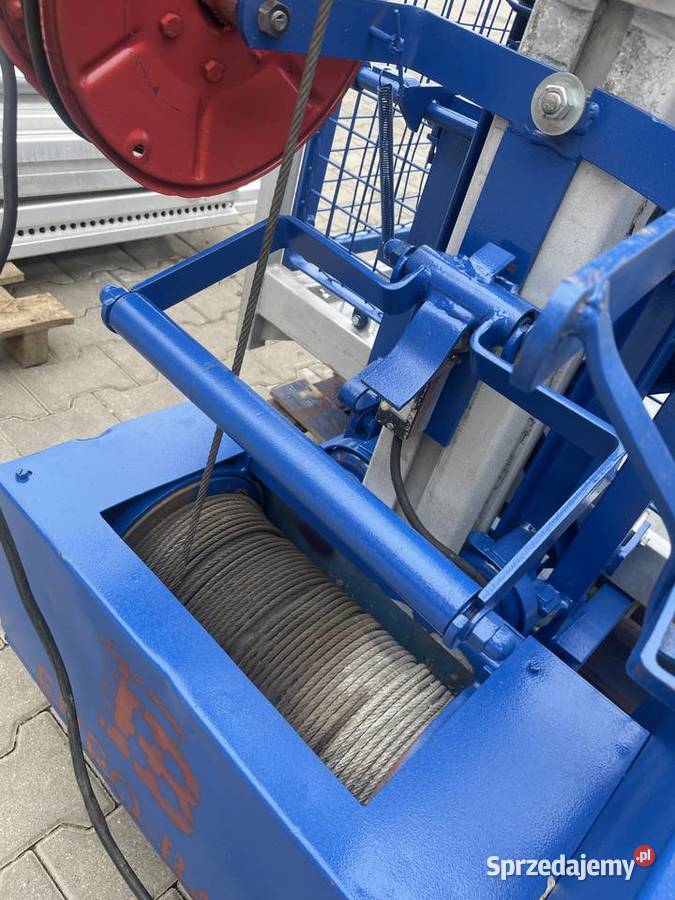 Winda budowlana wyciąg Steinweg Superlift 200 Ślesin