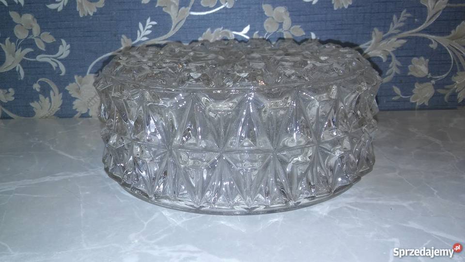 lampa plafon przysufitowy białe szkło cudo lata pomorskie