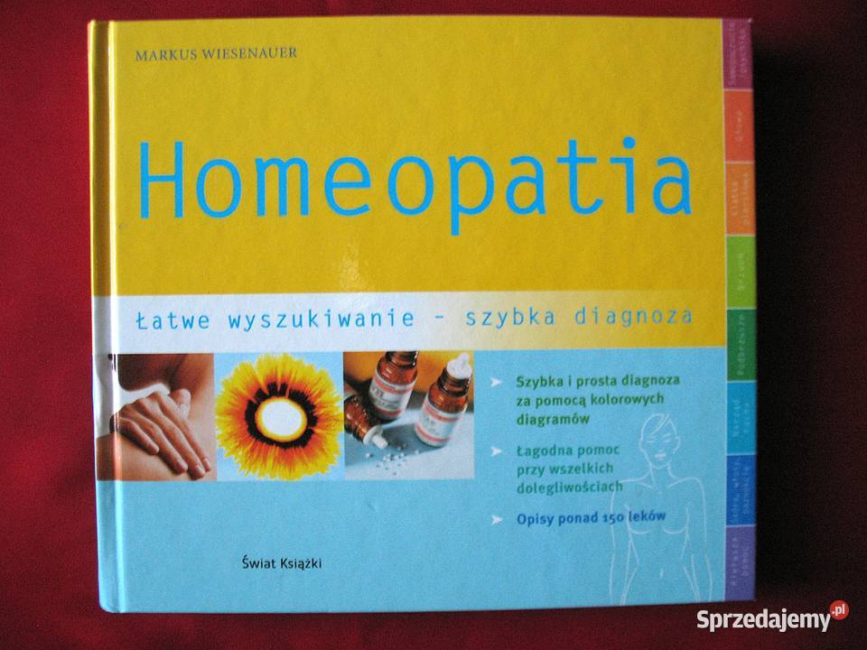 Homeopatia Markus Wiesenauer książka polska Pozostałe Siedlce