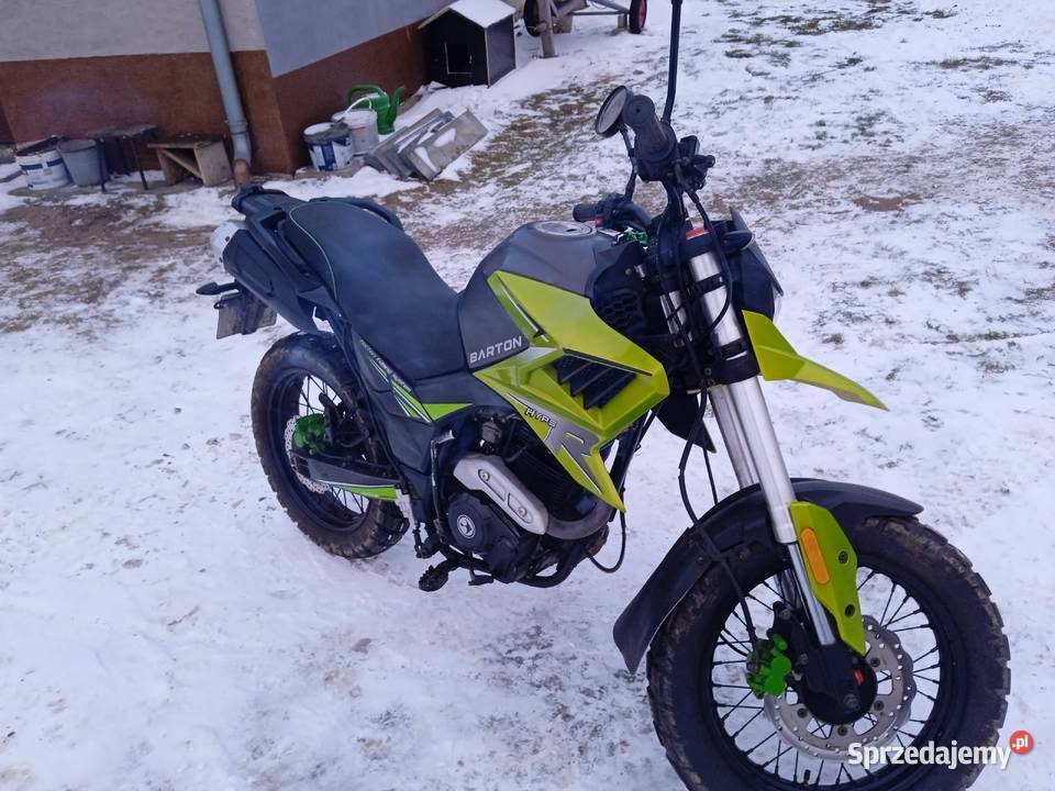 Sprzedam motocykl 125 w stanie mało przejechane 125cm3 Pozostałe łódzkie Zduńska Wola