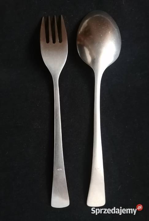 Widelec i łyżka stołowa NERŻ Sztućce Łódź