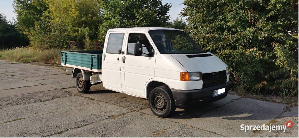 VW TRANSPORTER DOKA 6 OSÓB 24D HAKPRZEGLĄD I OC 78KM Poznań