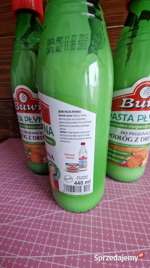 Buwi pasta płynna woskowo rozpuszczalnikowa do