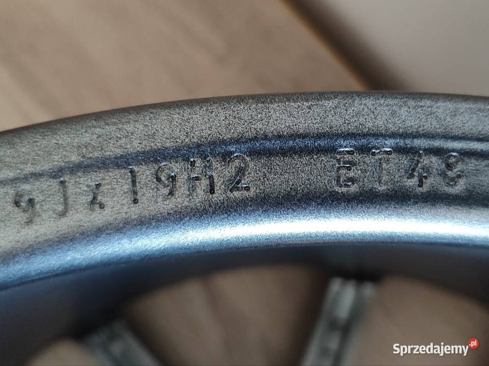 1x felga BBS 9Jx19H2 ET48 5x112 KBA50610 kujawsko-pomorskie Grudziądz