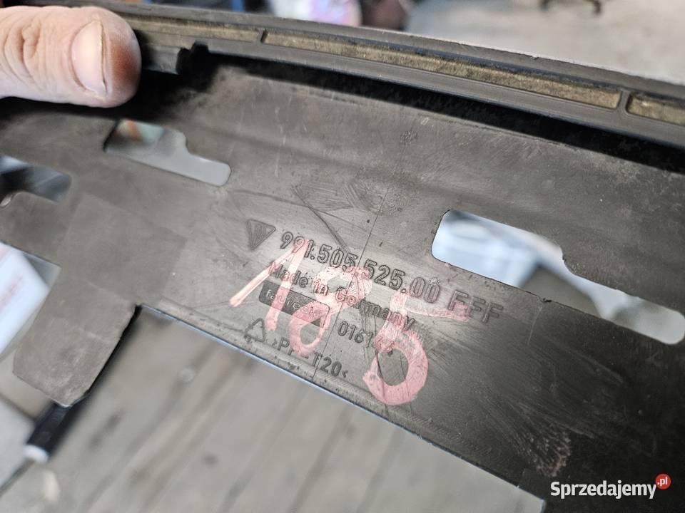 PORSCHE 911 991 SPOILER HOKEJ ZDERZAKA PRZÓD Międzychód