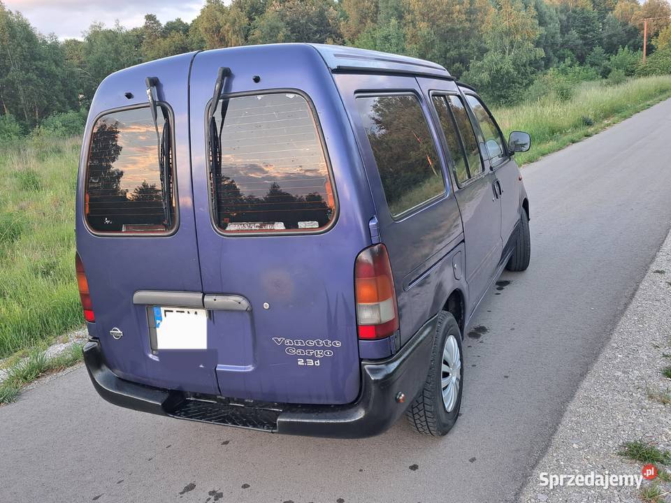 Sprzedam Nissana Vanette 23 Diesel 1999r Rok produkcji 1999 mazowieckie Żyrardów