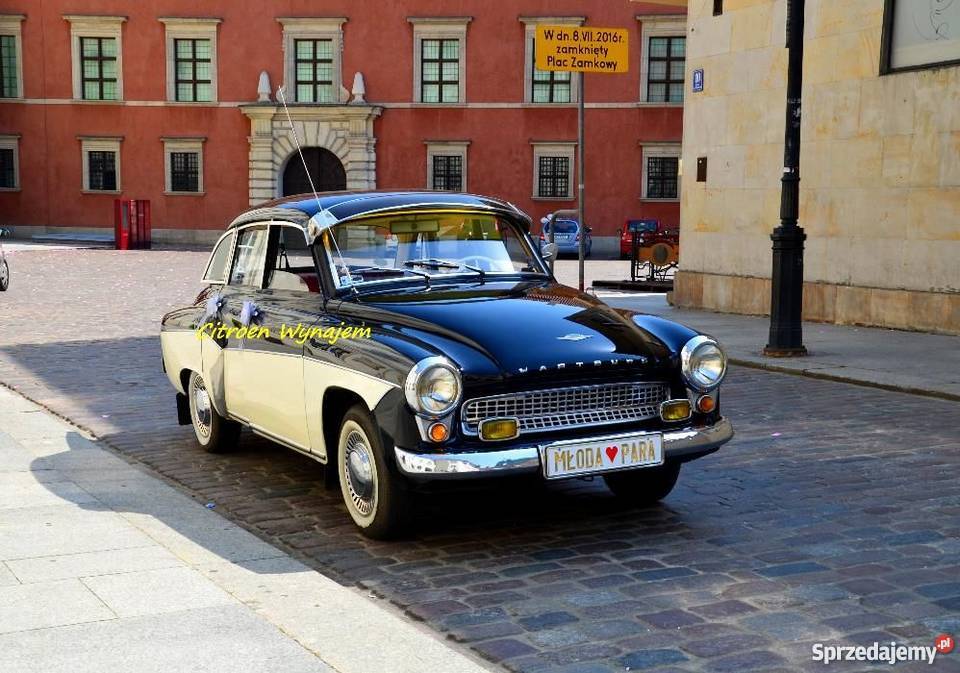 AUTO DO ŚLUBU CITROEN B11 z 1947 roku Warszawa