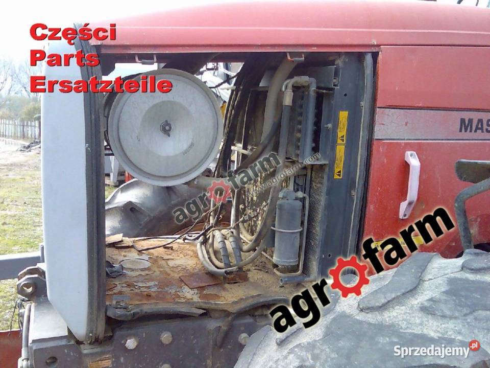 Massey Ferguson 8160 części silnik zwolnica oś Byków sprzedam