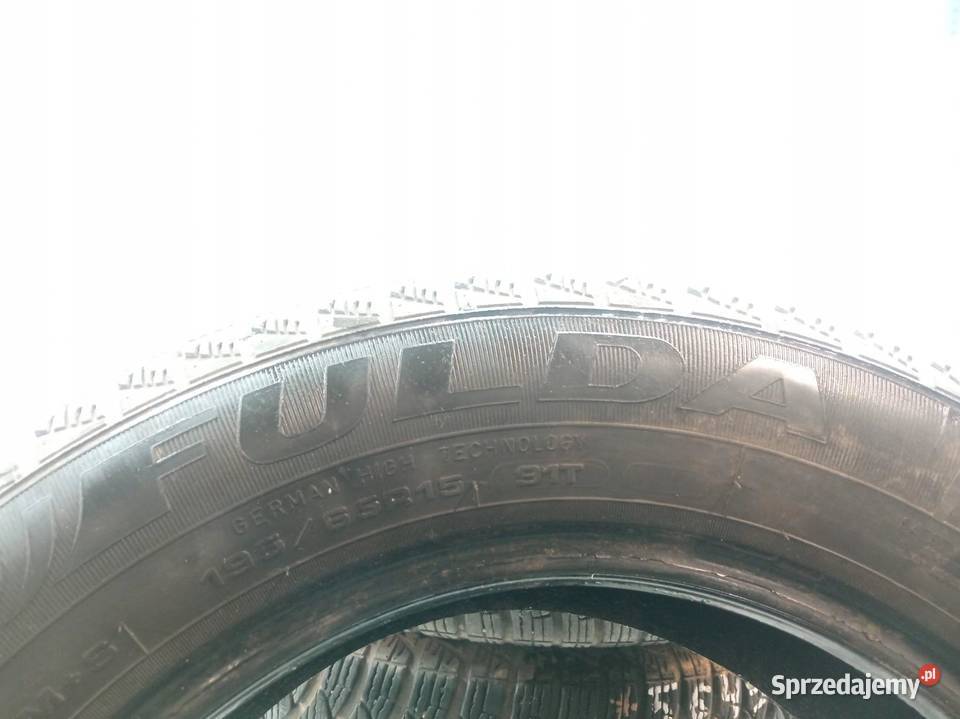 4x OPONA ZIMOWA FULDA MONTERO 3 19565R15 2914 zima sprzedam