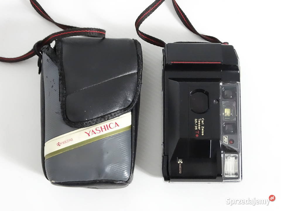 Yashica T2 Carl Zeiss Tessar 3535 T Z pokrowcem Biłgoraj