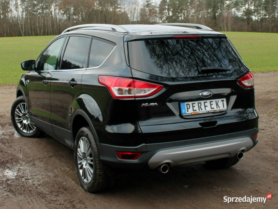 Ford Kuga II 20 D 163 4X4 Automat KLIMATRONIK Rok produkcji 2013 Zielenin