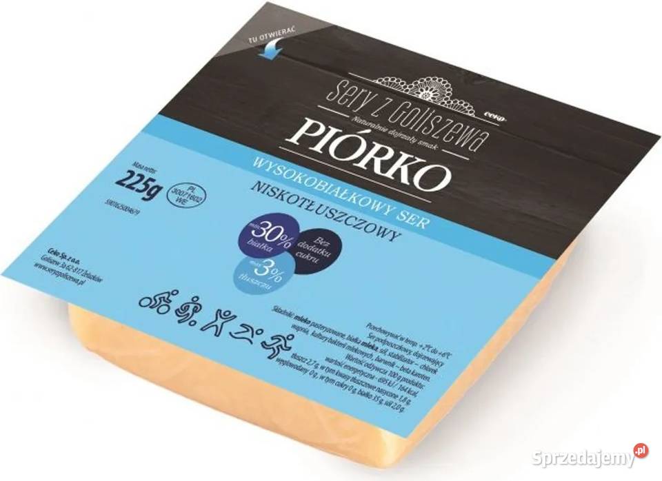 Ser Piórko 225g Sery z Goliszewa x 3 dolnośląskie Świdnica