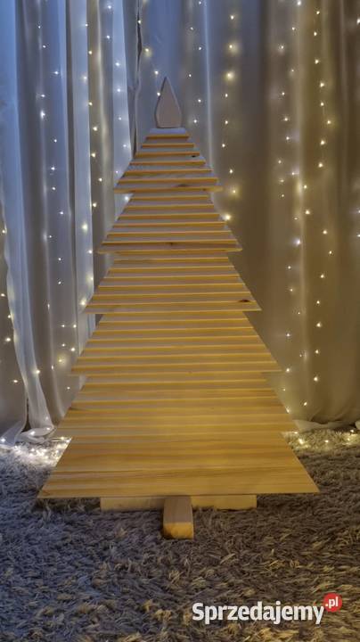 Choinka drewniana ekologiczna naturalne drzewko Kalety