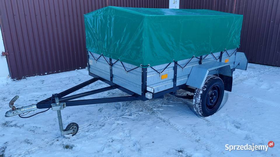 Przyczepka samochodowa RYDWAN 205x130 z plandeką 1 mazowieckie