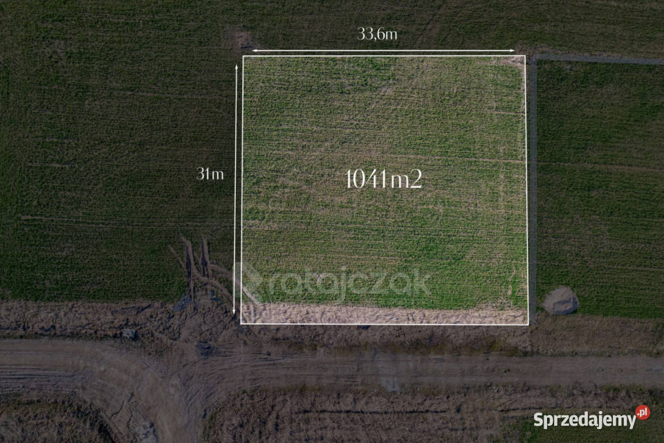 Grunt 1041m2 Milwino Sprzedaż