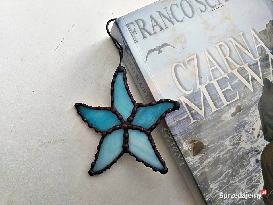 Zakładka do książki Rozgwiazda witraż śląskie Piekary Śląskie