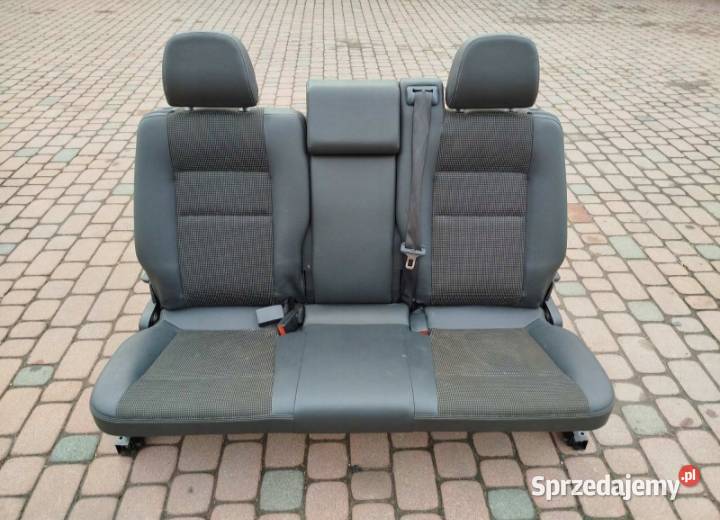 Fotele kanapa komplet Półskóra OPEL ZAFIRA B