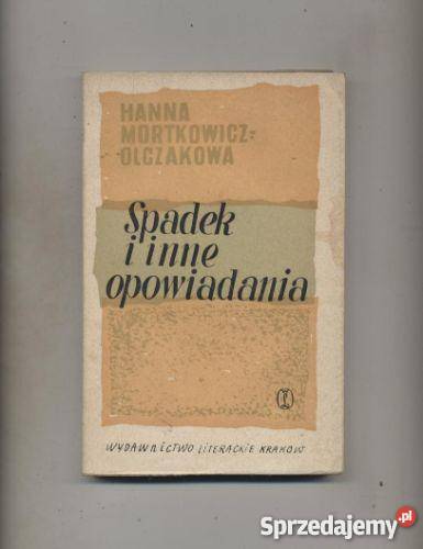 Spadek i inne opowiadania sprzedam