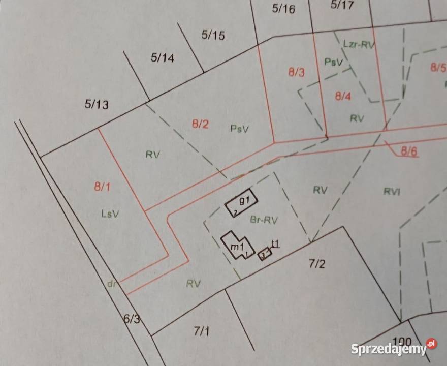 Sprzedam działkę budowlaną z warunkami zabudowy Sprzedaż Gostynin