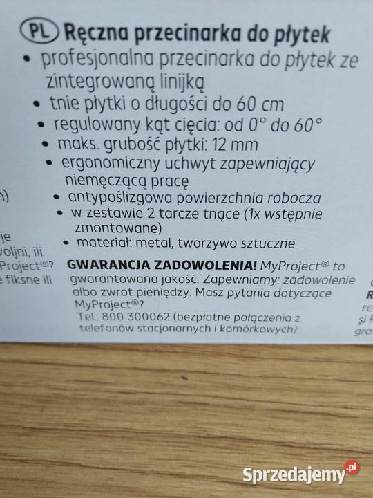 NAJTANIEJ Maszynka Do Cięcia Płytek Przecinak Zabrze sprzedam