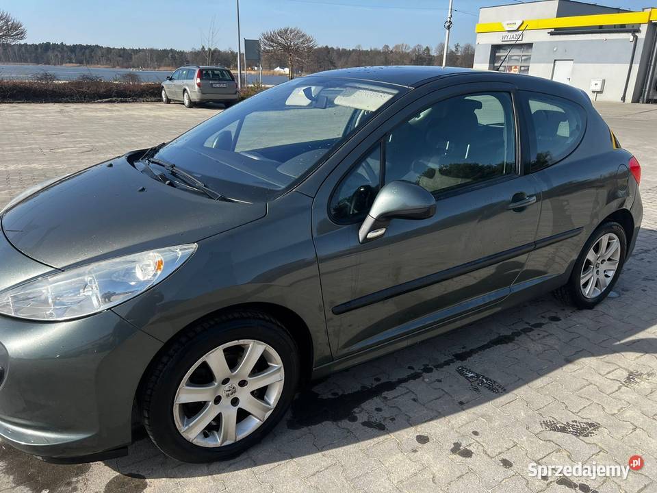 Peugeot 207 16 VTi 120 2008 Przebieg 122 3D poduszka powietrzna śląskie Częstochowa