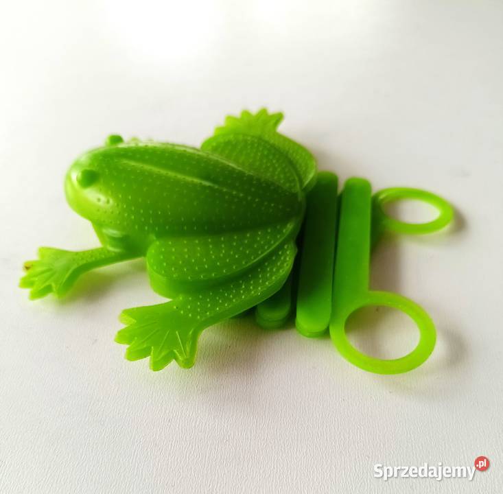 Skacząca żabka z PRLu vintage Łódź
