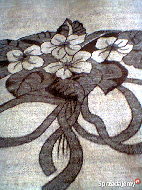 Koc narzuta na podwójne łóżko odcienie brązowego Dom i Ogród sprzedam