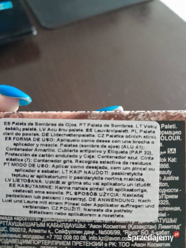 Paleta cieni do powiek Avon Ultra Colour Natural Avon