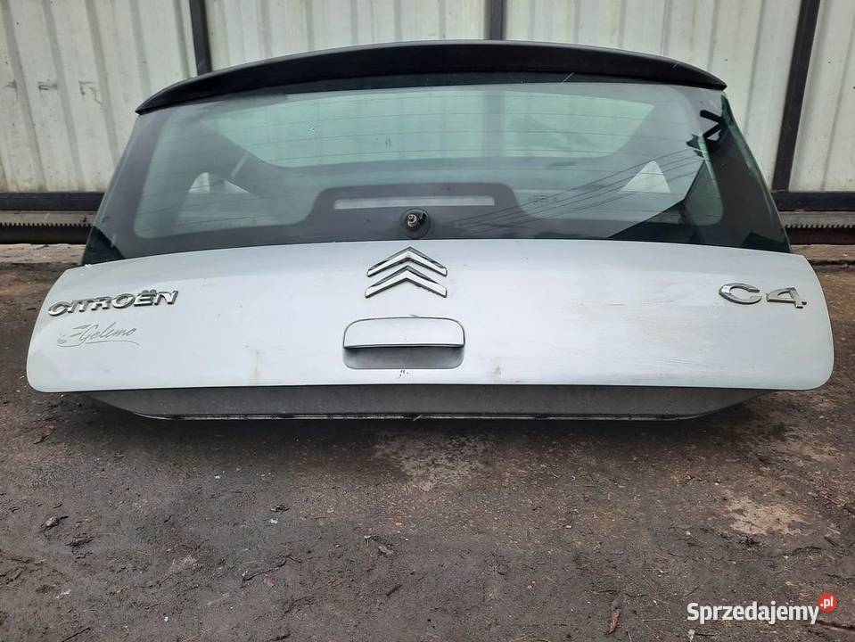 KLAPA BAGAŻNIKA CITROEN C4 I 3D COUPE 0408 Części samochodowe Włoszczowa