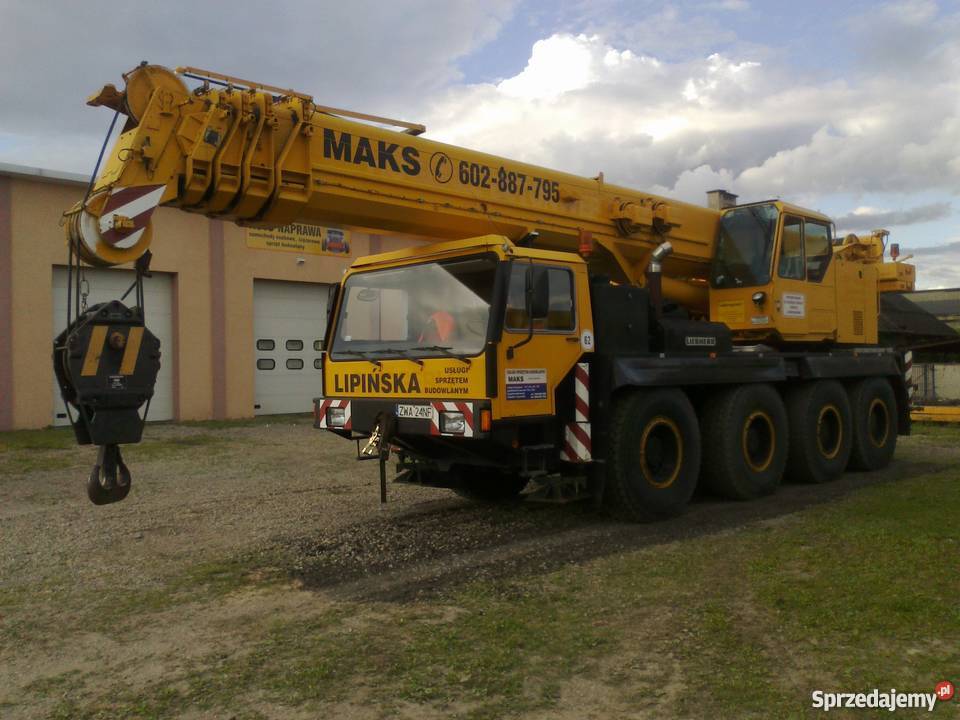 Prace ziemne Koparka wywrotka piasek żwir Wałcz