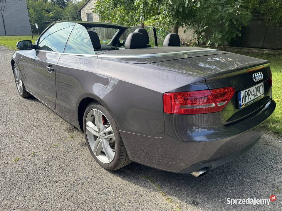 Audi A5 Kabriolet 2010 SLine Bang Olufsen Skóra automatyczna Pruszków