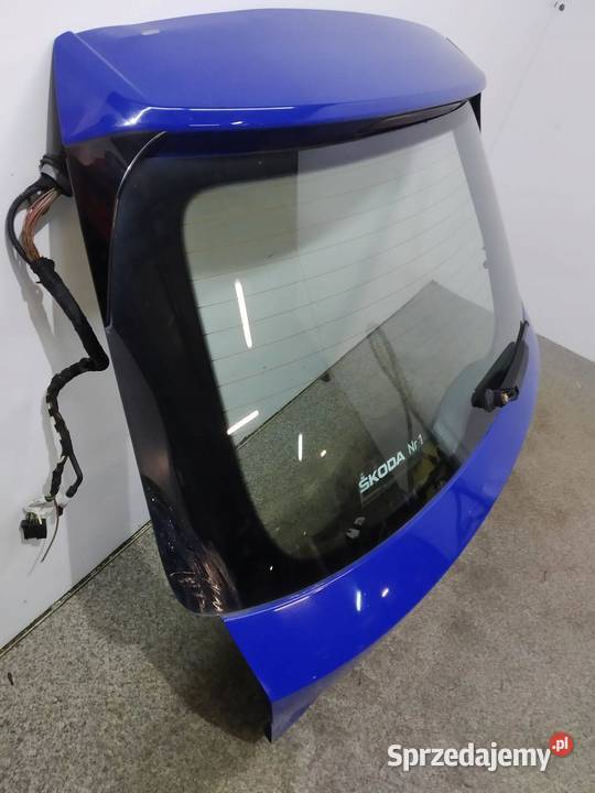 KLAPA TYŁ SZYBA KOMPLETNA 5D HB LV5F Skoda Fabia