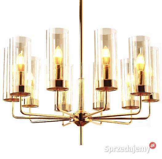 Eterion Chandelier 10 Cognac żyrandol 70 Lampy wiszące Katowice