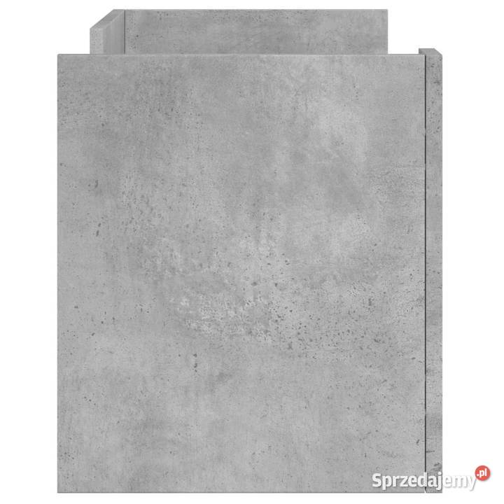 Szafka pod TV szarość betonu 80x35x40 WM848370 mazowieckie Warszawa