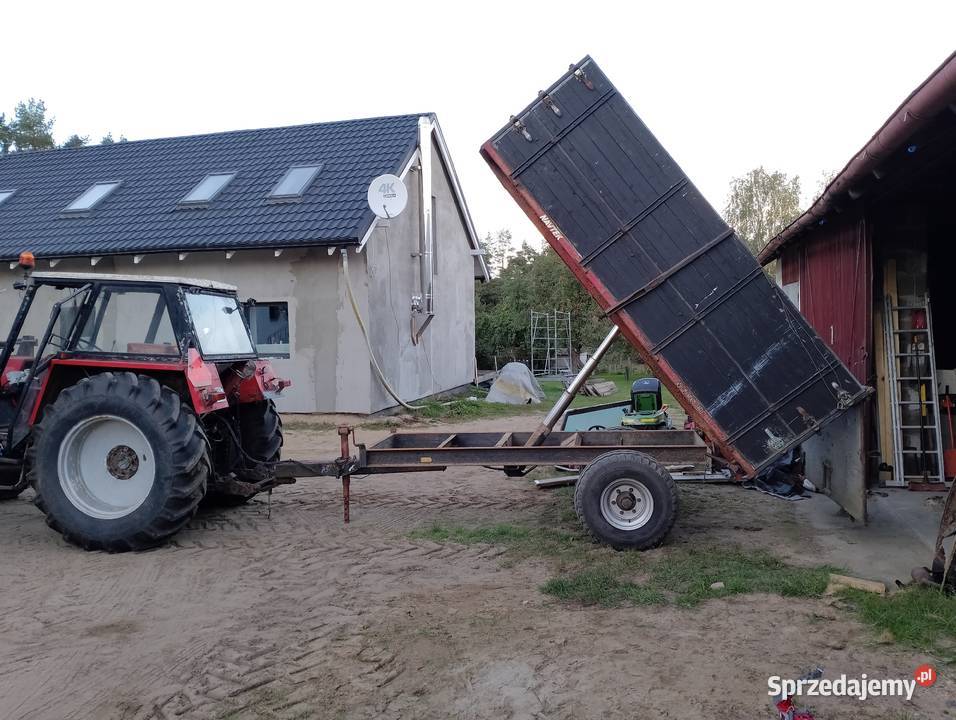 Przyczepa wywrotka wysoka burta NAVTEK burtowe Płachty sprzedam