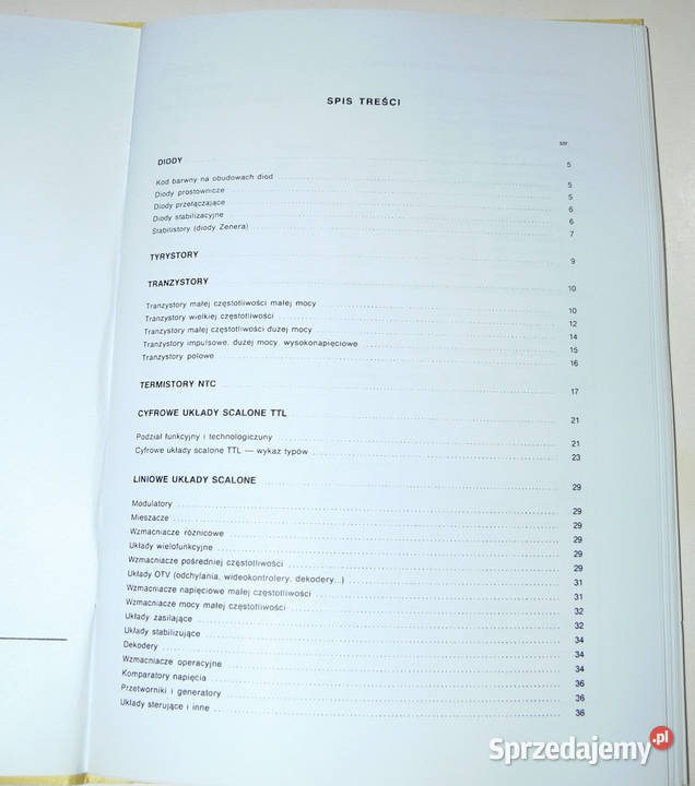 Katalog UNITRA CEMI UKŁAD SCALONY DIODA Białogard