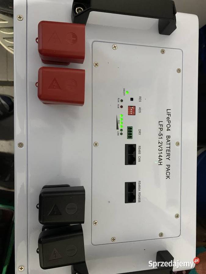 Magazyn Energii LifePO4 16kWh 512V 314Ah JK BMS pomorskie Chojnice